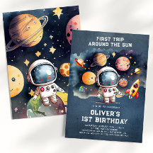 A Primeira Viagem Do primeiro aniversario Espacial