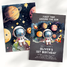 A Primeira Viagem Do primeiro aniversario Espacial