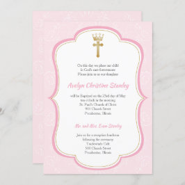 Convite à Princesa Baptism