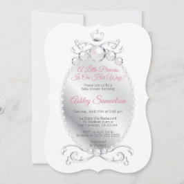 Convite A Princesa Bonita está a caminho da Cinza Rosa Chá