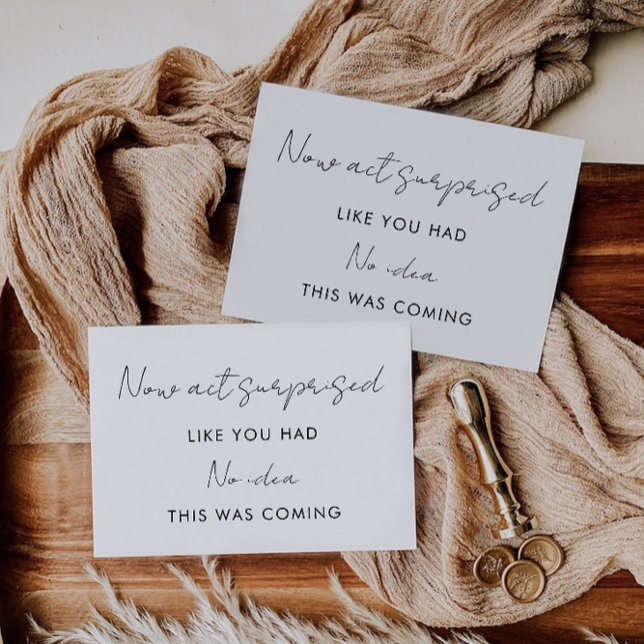 Convite A proposta de Bridesmaid agora surpreende a dama d (Bridesmaid proposal now act surprised bridesmaid, invitation)