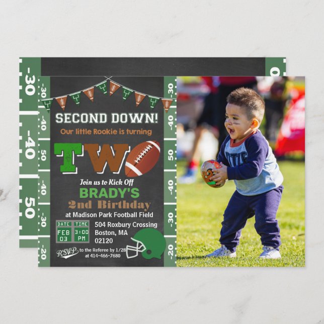 Convite a Quadros Conjuntos do Partido de Futebol  (Frente/Verso)