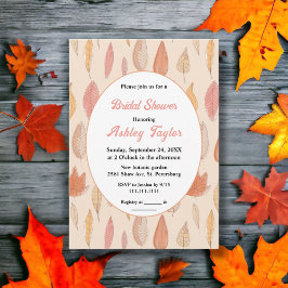 Convite A Queda de Aquarela Deixa O Chá de panela De Boho 