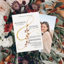 A Queda Moderna deixa o casamento de fotos simples