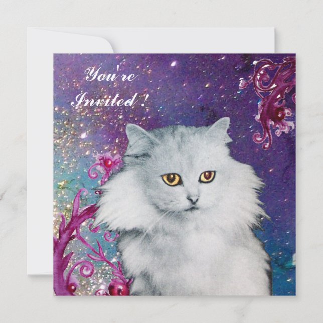 CONVITE A RAINHA DOS GATOS BRANCOS (Frente)