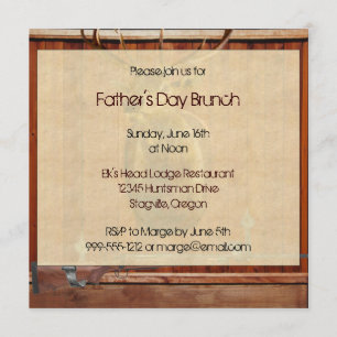 Convite A refeição matinal feita sob encomenda do dia do