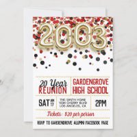 Convite à Reunião da Faculdade de Segundos graus d