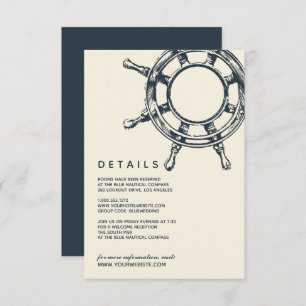 Convite A roda do navio azul   Detalhes do Convidado de Ca