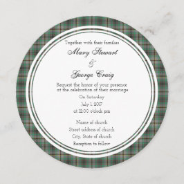 Convite à Ronda de Casamentos da Escócia Craig