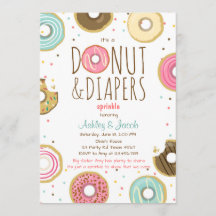 A rosquinha e as fraldas polvilham o chá do Coed