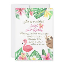 A Selva Tropical Safari Primeiro Aniversário