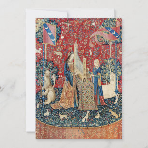 Convite A Senhora e o Unicórnio, Audição