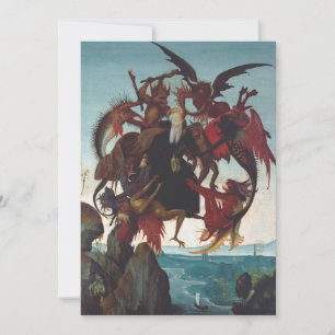 Convite A Tentação de Santo Antônio por Michelangelo