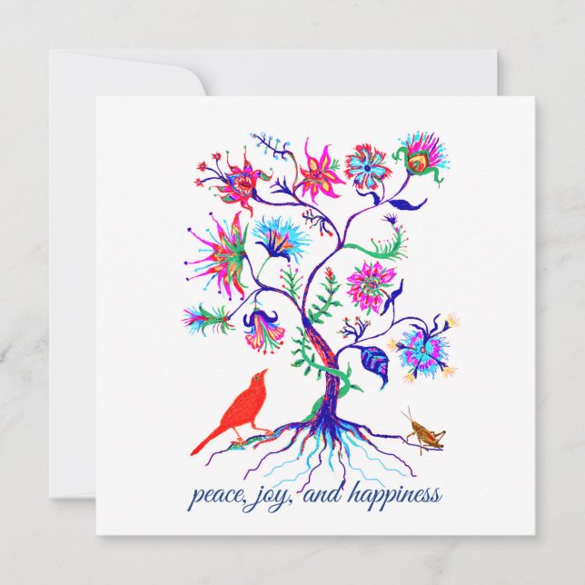 Convite A tree of life (Frente)