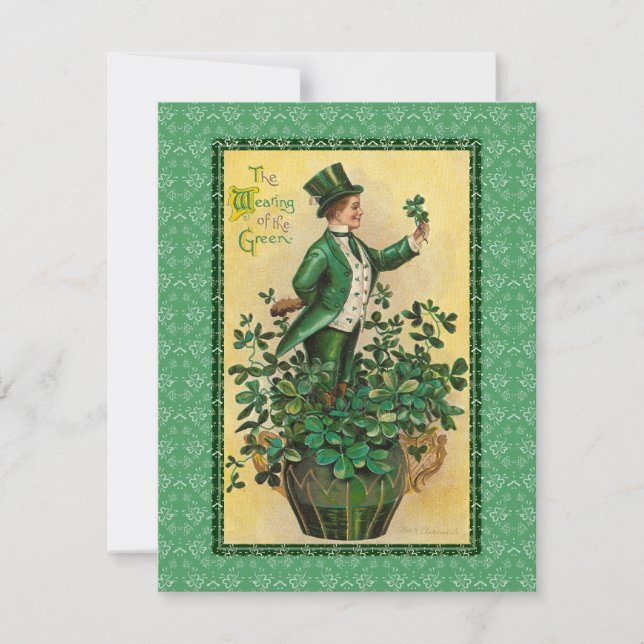 Convite a um Banquete irlandês, Rua. Dia de Patric (Frente)