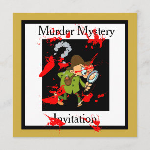 CONVITE A UM CARTÃO DO FIM DE SEMANA DO MISTÉRIO