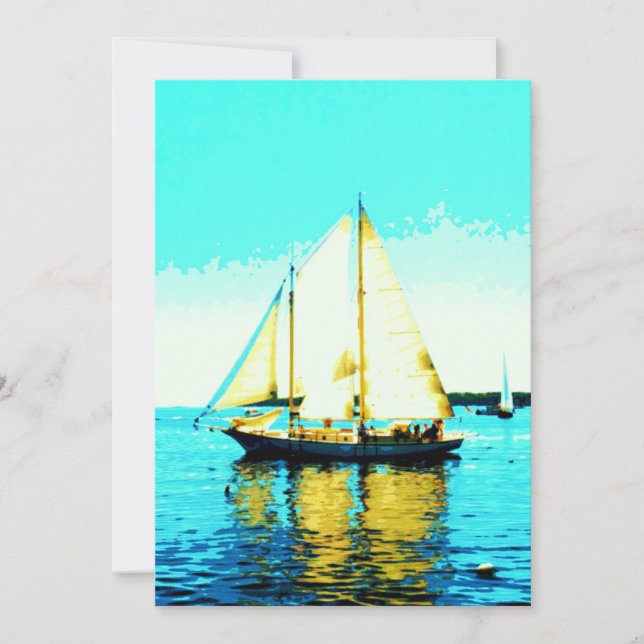 convite à vela (Frente)