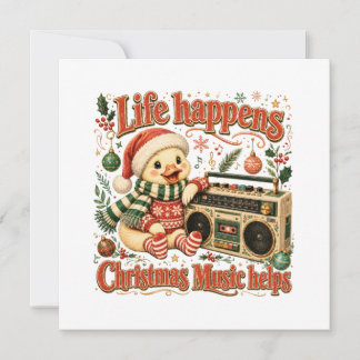 Convite A Vida Acontece Música de Natal Ajuda