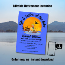 A Vida Aposentada É Melhor No Cartoon De Pesca Do 