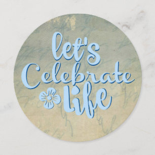 Convite A vida do Vamos celebra