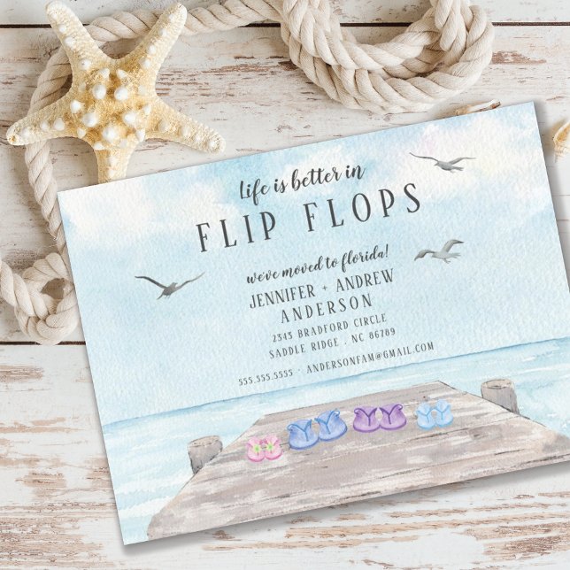 Convite A Vida É Melhor Em Chinelos Em Lançamento (Criador carregado)