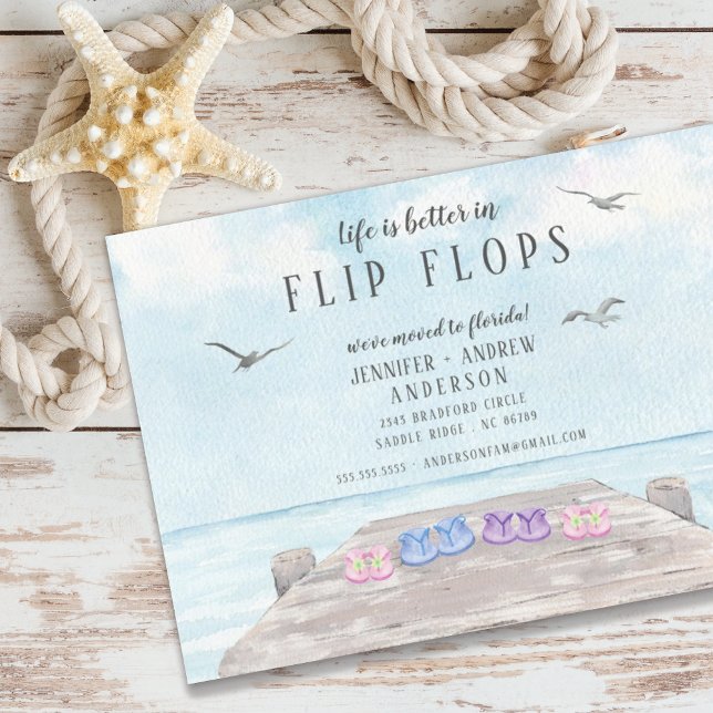 Convite A Vida É Melhor Em Chinelos Em Lançamento (Criador carregado)