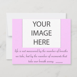 Convite "A vida não é medida..."