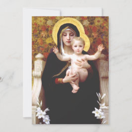 Convite A Virgem dos Lírios