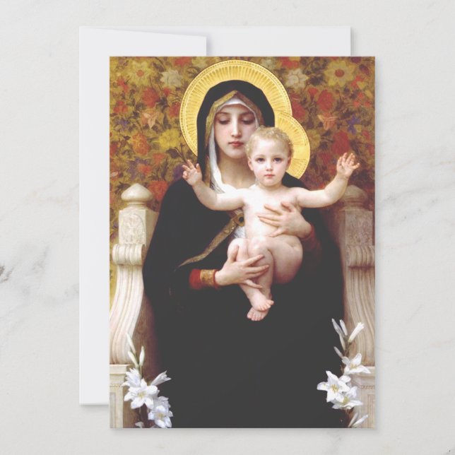 Convite A Virgem dos Lírios (Frente)