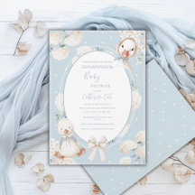 A Waddle Baby is on the Way Whimsical Baby Shower