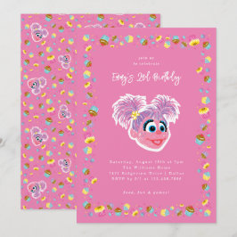 Convite Abby Cadabby Cupcakes & Confetti Birthday 