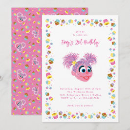 Convite Abby Cadabby Cupcakes & Confetti Birthday 