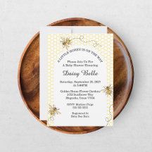 Abelhinha a Caminho Chuvinha Amarela de Bebê