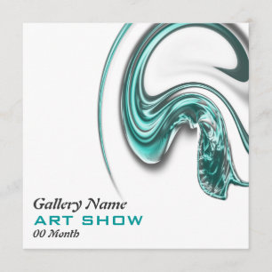 Convite Abertura de joias de espetáculos de arte lançame