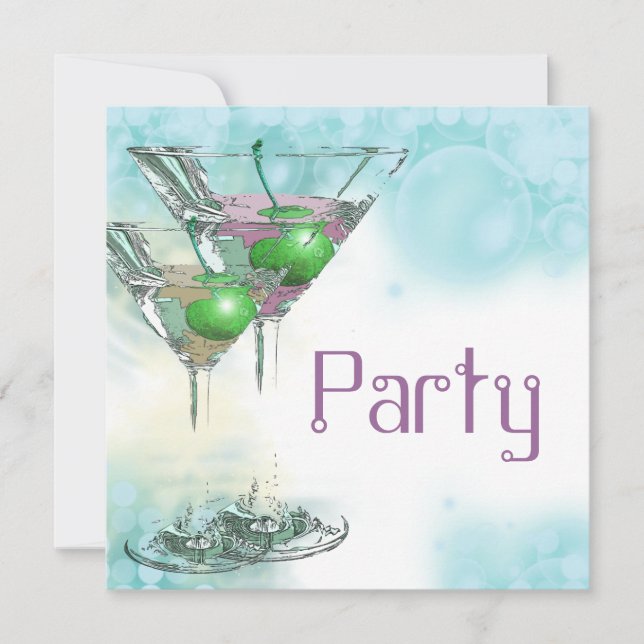 Convite Abertura elegante do negócio formal (Frente)