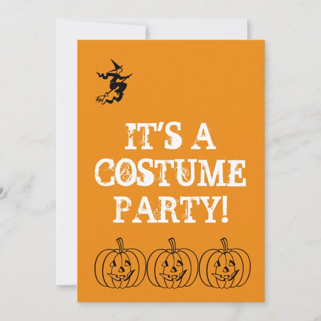 Convite Abóbora (Frente)