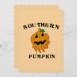 Convite abóbora-do-sul