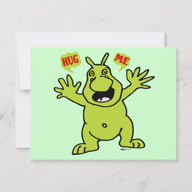 Convite Abrace-me! (Frente)