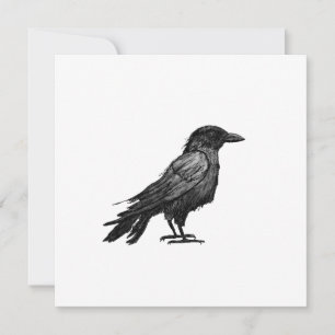 Convite Abstract Raven