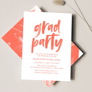 Convite abstrato da festa de formatura do coral  