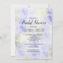 Convite Abstrato de azeitona roxa