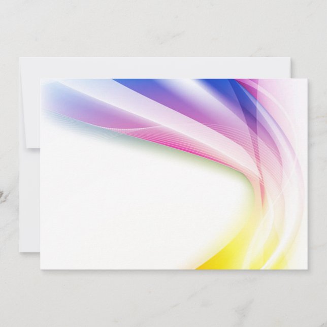 Convite abstrato do redemoinho 1 (Frente)