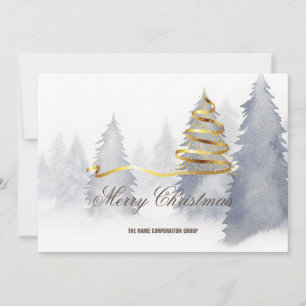 Convite Abstrato Natal Árvore/Convite Comercial