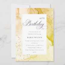 Abstrato Pastel Terthy Verde limão Qualquer Idade 