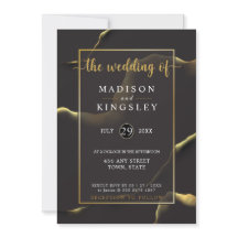 Abstrato preto 🖤 ✨ Casamento de Orçamento do Fab 