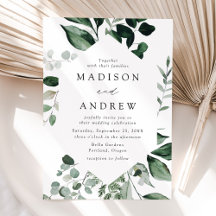 Abundant Greenery Wedding