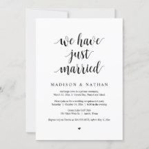 Acabamos de nos casar, Festa de Elopamento de Casa