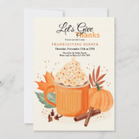 Ação de Graças de Pumpkin Spice