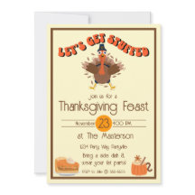 Ação de Graças Engraçada Encham-Se