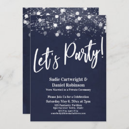 Convite Acende apenas a recepção do Marinho da Parte de Va